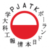 Polsko-Japońska Akademia Technik Komputerowych naklejka na legitymację studencką