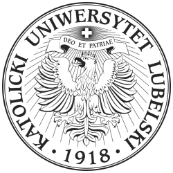 Katolicki Uniwersytet Lubelski Jana Pawła II naklejka na legitymację studencką