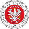 Uniwersytet w Białymstoku naklejka na legitymację studencką