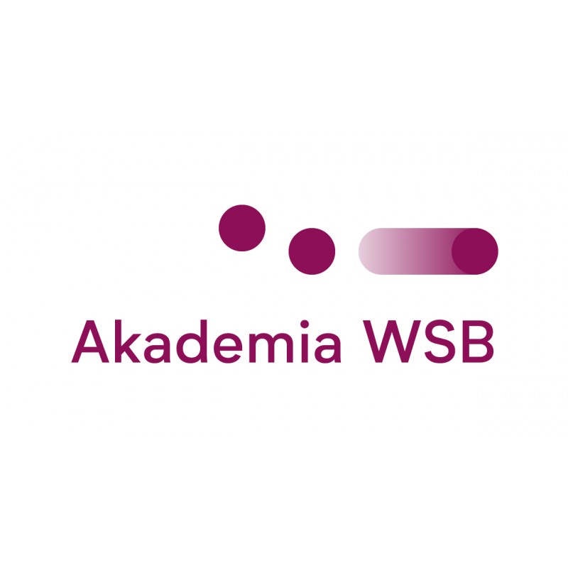 Akademia WSB naklejka na legitymację studencką